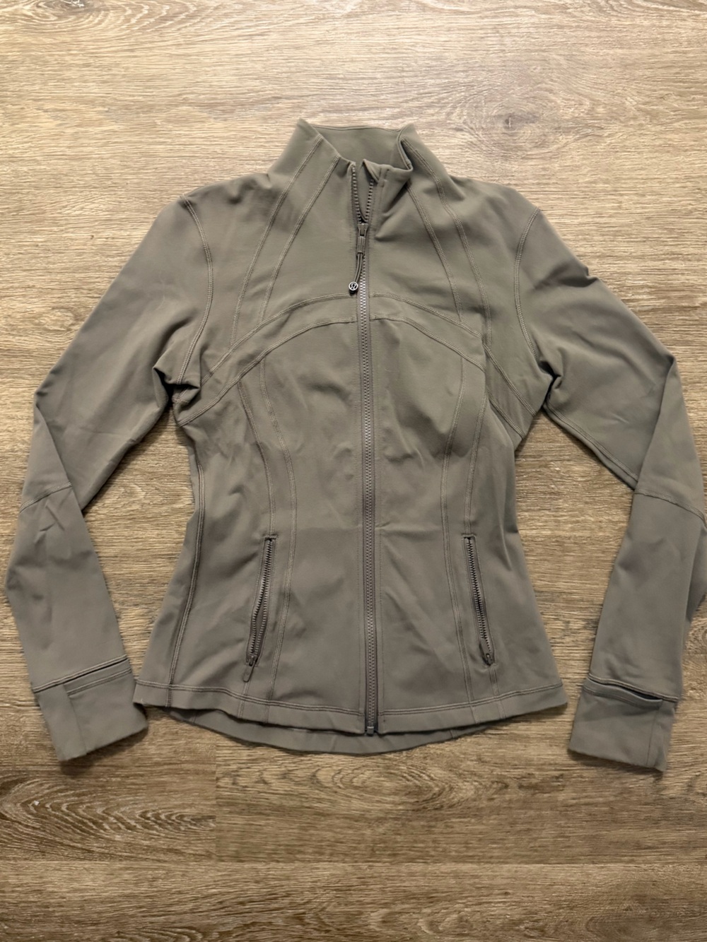 Lululemon Define jacket **LUON** colour Nomad size 10